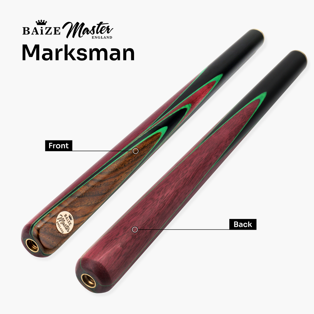 Baize Master Scarlet Marksman 3/4 pool cue