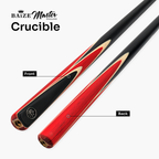 Baize Master Crucible 57-inch 2-piece cue - 9.5mm tip