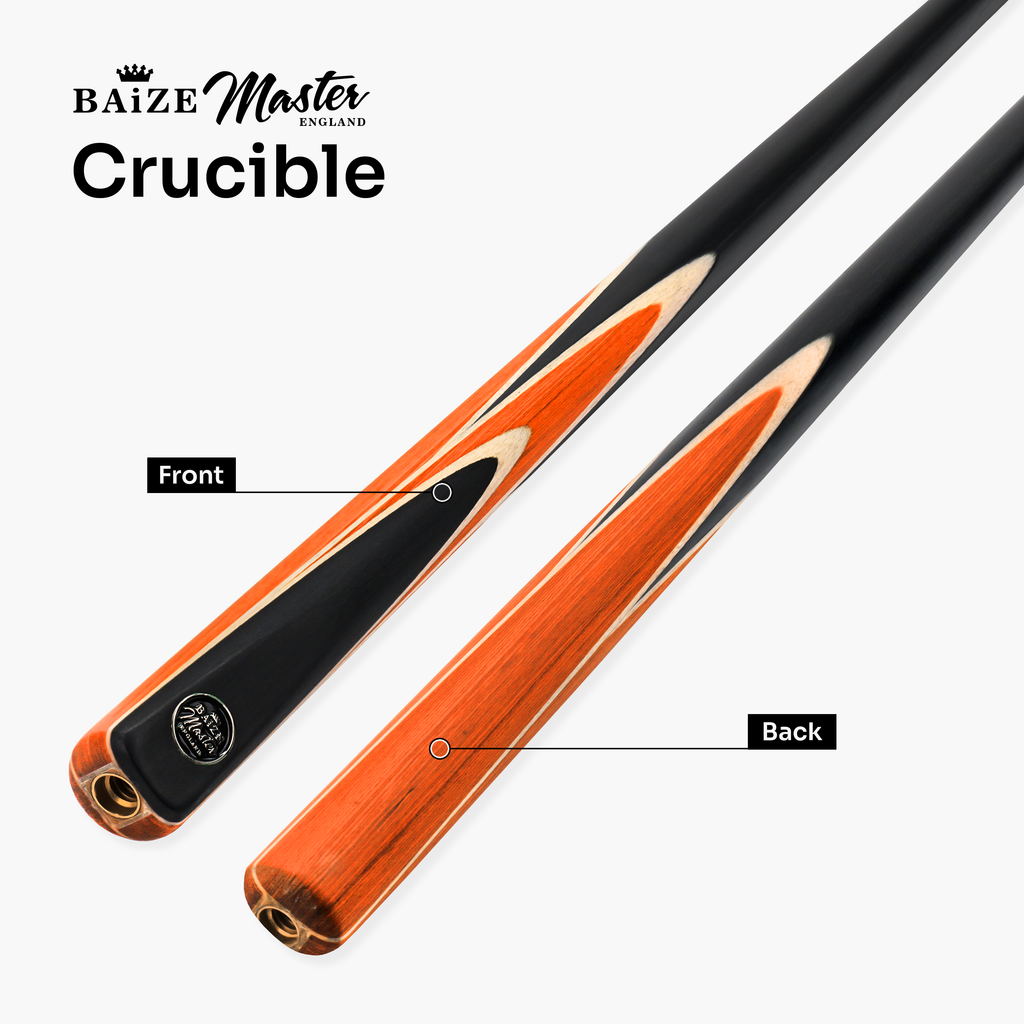 Baize Master Crucible 57-inch 2-piece cue - 9.5mm tip