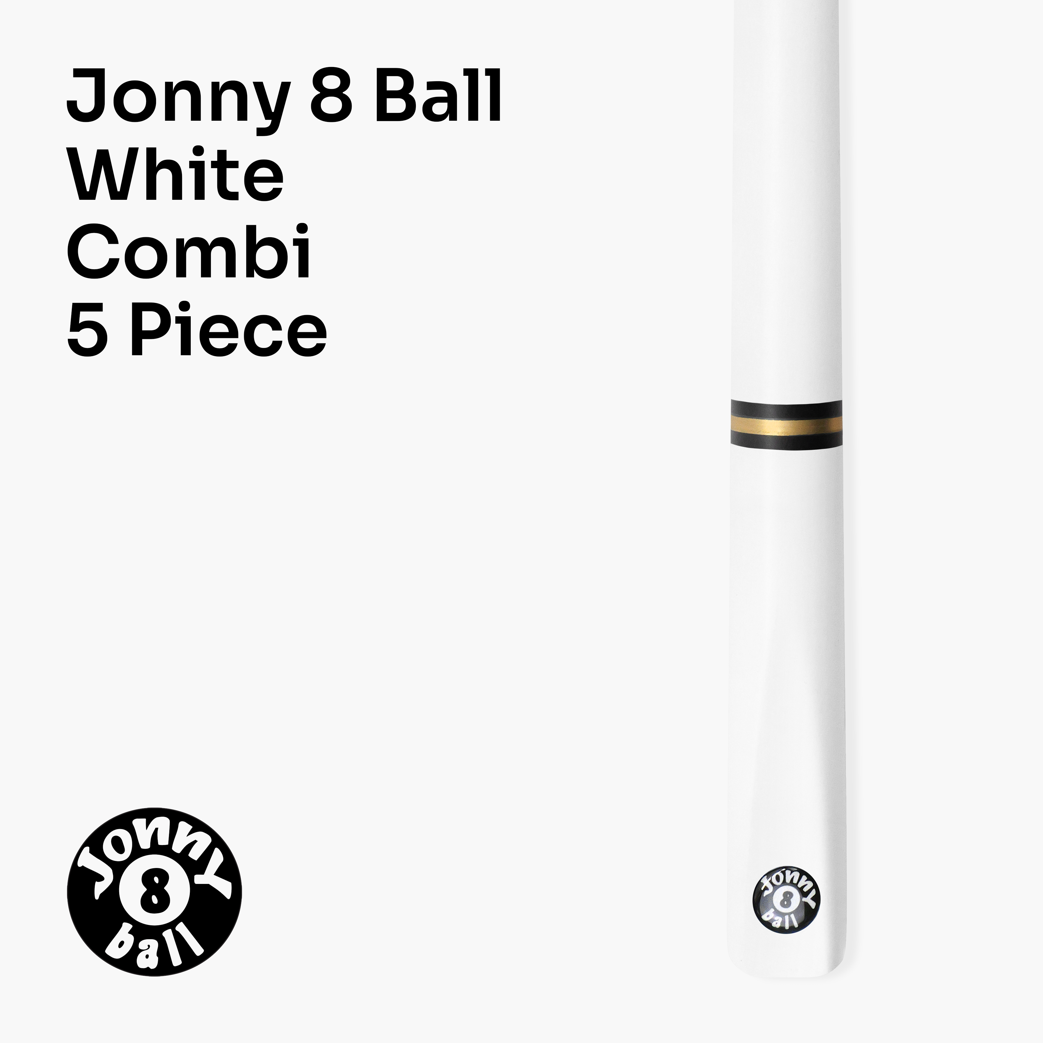 Jonny 8 Ball Combi adjustable 5-piece cue