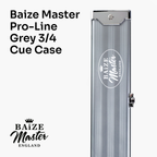 Baize Master Pro Line grey 3/4 cue case