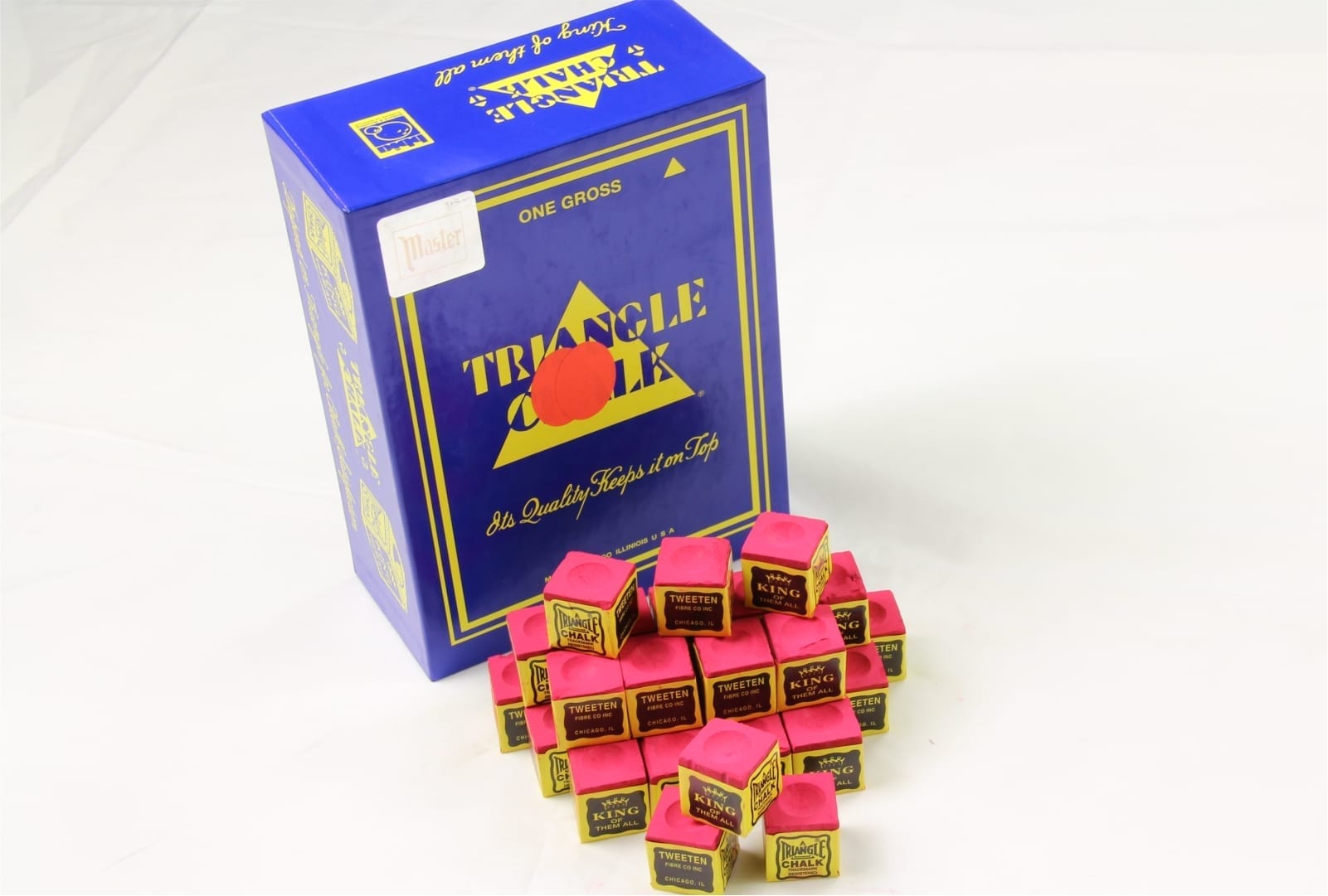 Triangle red chalk - 12 pieces