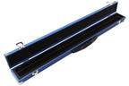 2-piece cue case with chalk compartment