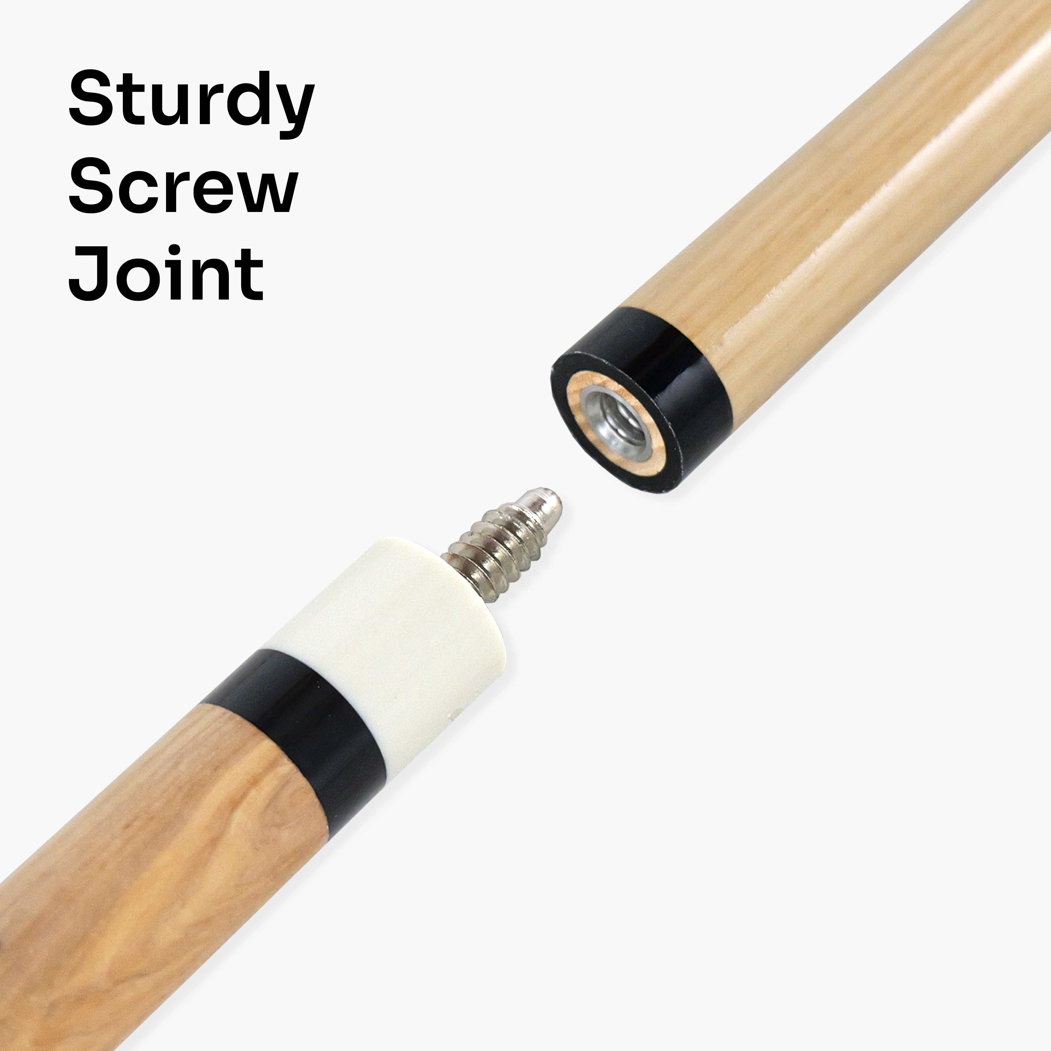 Jonny 8 Ball 57-inch pub-style 2-piece cue