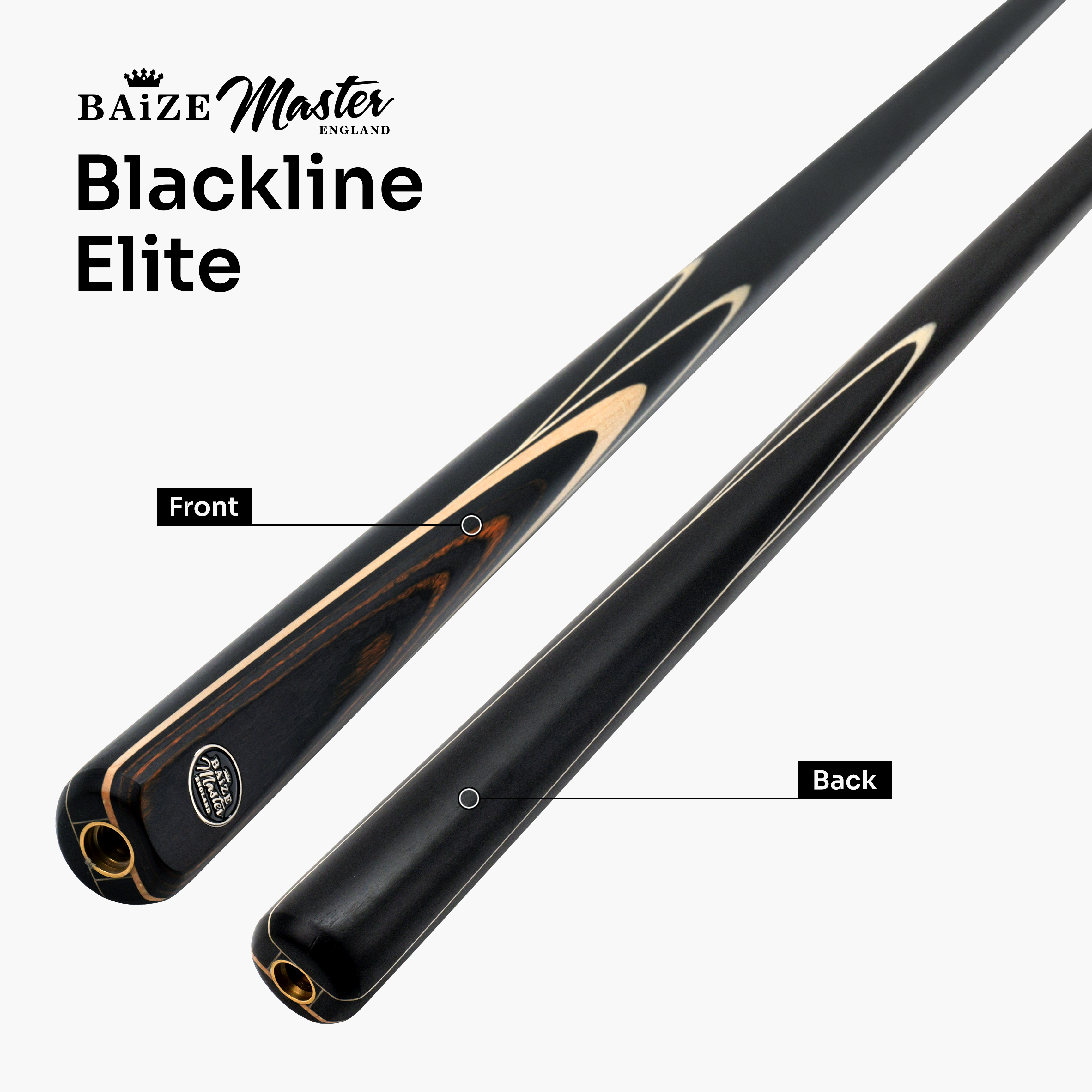 Baize Master Blackline Elite cue and case set