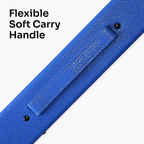 ROYAL BLUE Luxury Snooker Pool Cue Case For 2 Piece Centre Joint Cue