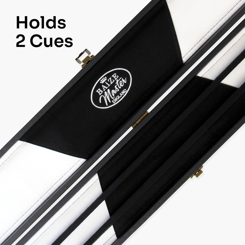 Baize Master wide black 3/4 cue case Cue + Case