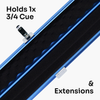 Baize Master Satin Line 3/4 cue case