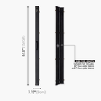 Baize Master Crimson Marksman cue and case set Cue + Case