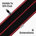 Baize Master Satin Line 3/4 cue case