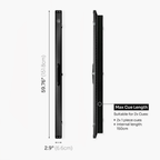 Baize Master Summit 2-slot one-piece cue case