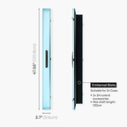 Baize Master Summit 3-slot 3/4 cue case