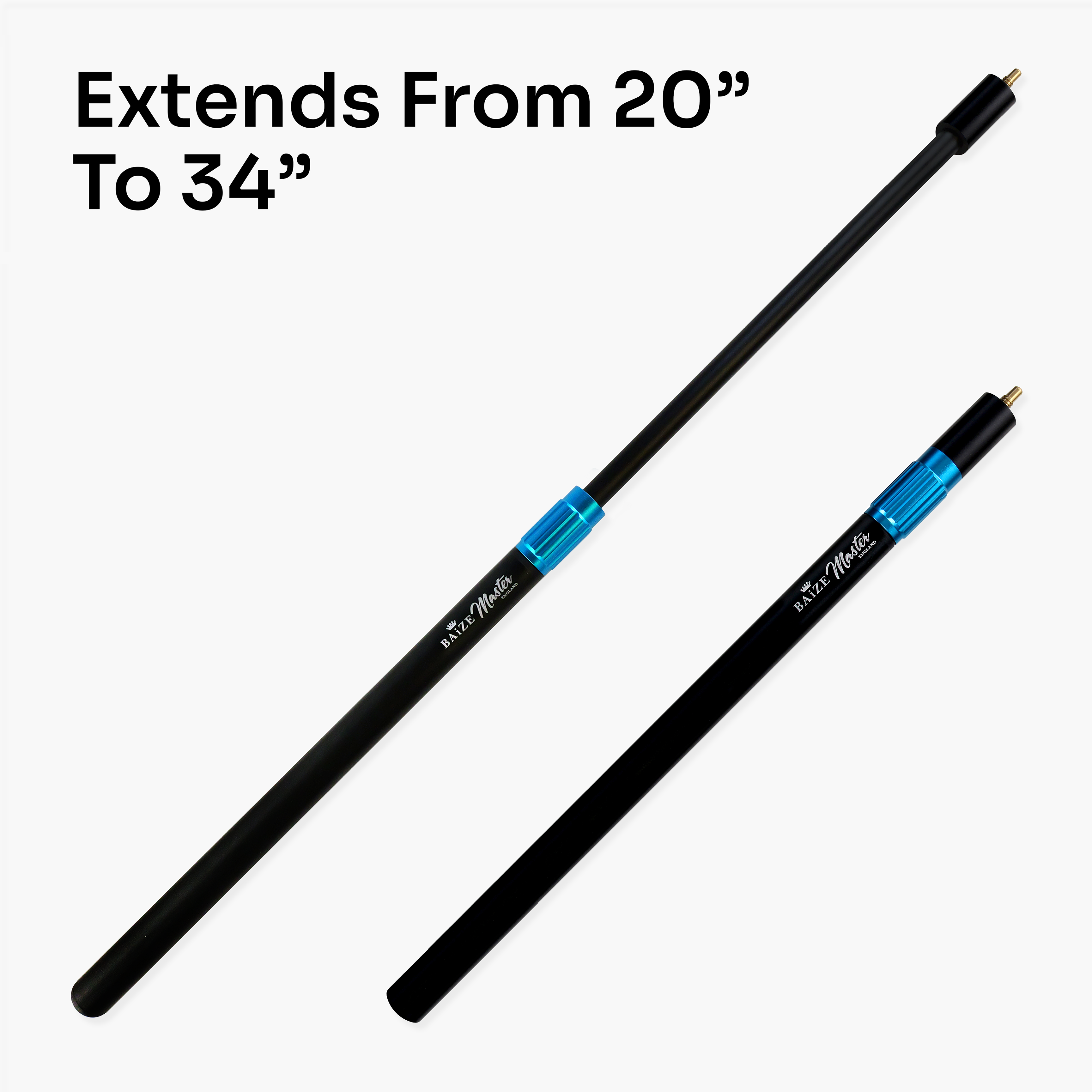 Baize Master 18-inch telescopic cue extension