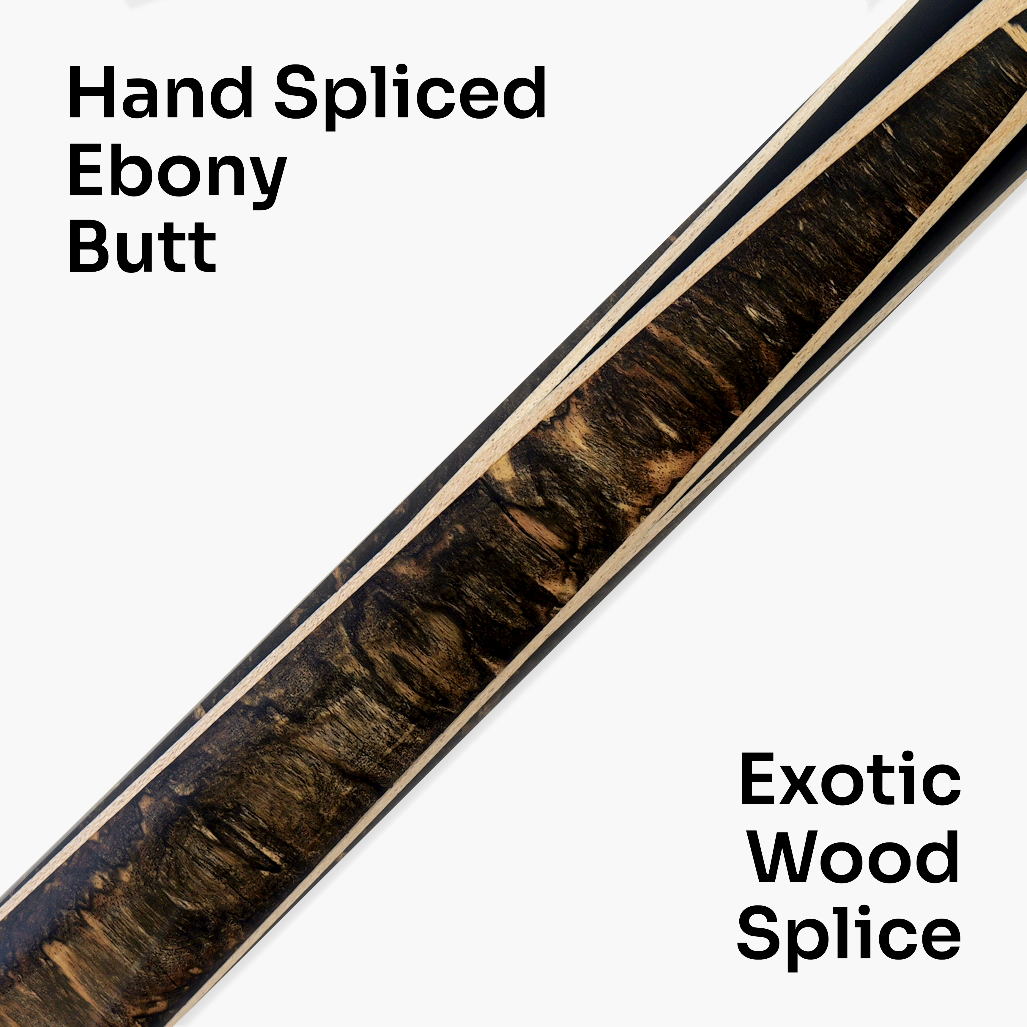 Baize Master Grandure #004 one-piece pool cue - 8mm tip
