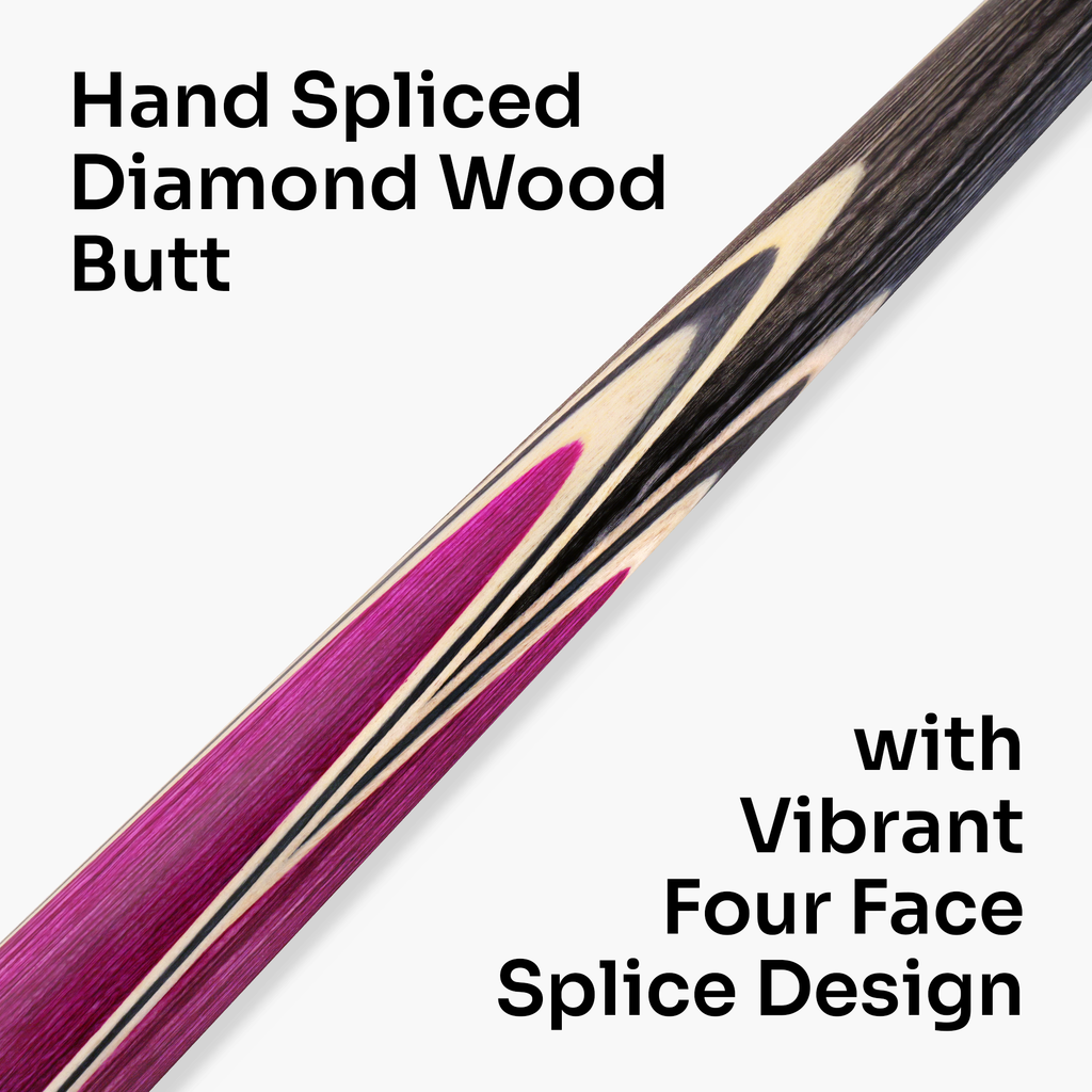 PRO147 TRIUMPH 3/4 Joint Premium Ash Snooker and Pool Cue and Case Set with 9.5mm Professional Layered Tip