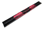 Deluxe chequered 1-piece cue case - 2 cues