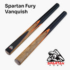 Spartan Fury VANQUISH 3/4 Joint Snooker Pool Cue and Soft Case Set 9.5mm Tip