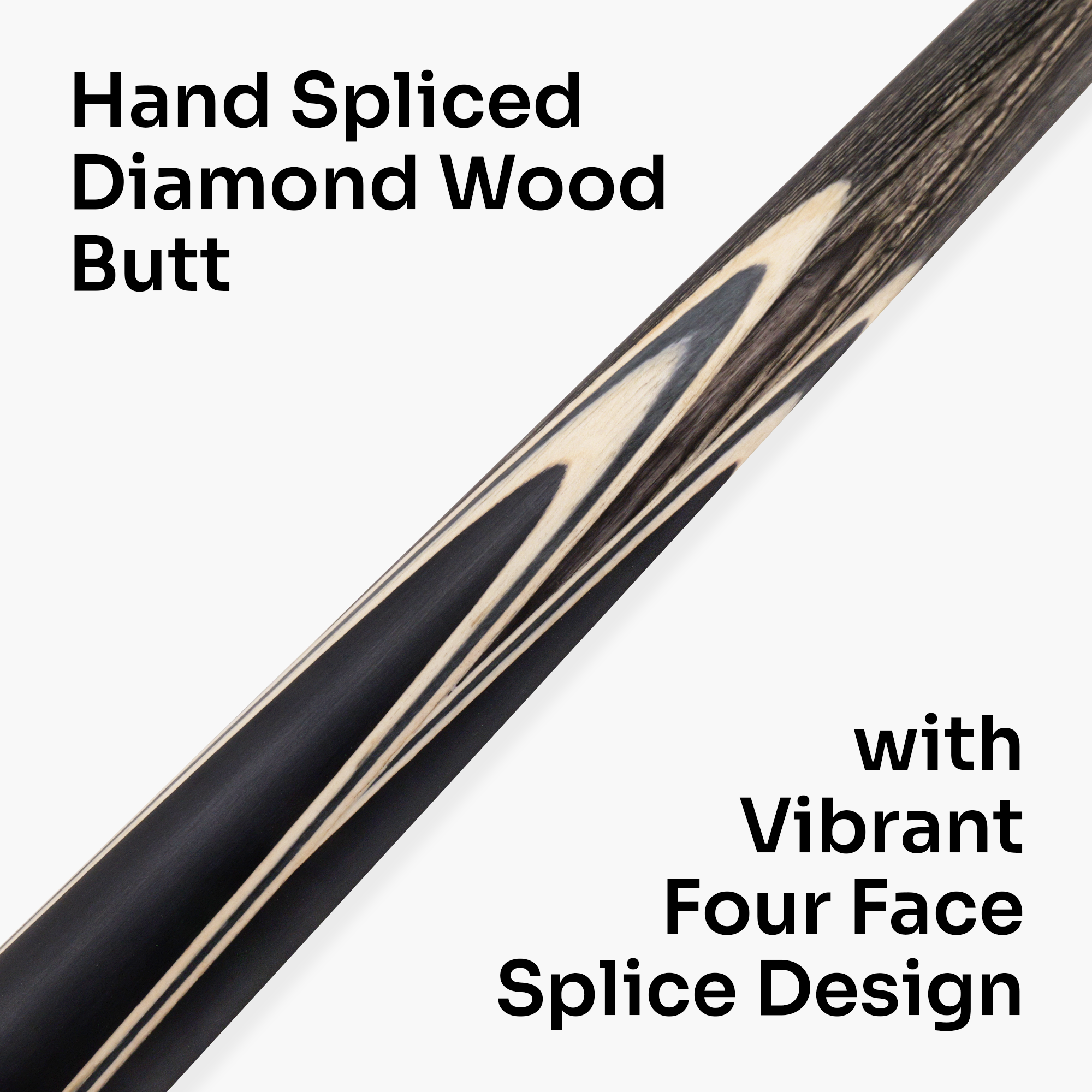 PRO147 TRIUMPH 2 Piece Premium Ash Snooker and Pool Cue and Case Set with 9.5mm Professional Layered Tip