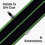 Baize Master Satin Line 3/4 cue case