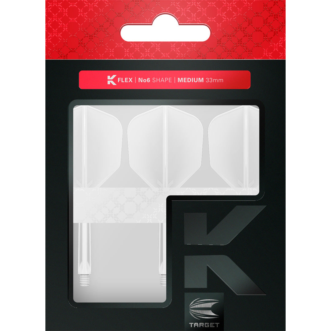 Target K-Flex No.6 White GW Darts