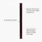 Baize Master Satin Line 3/4 cue case