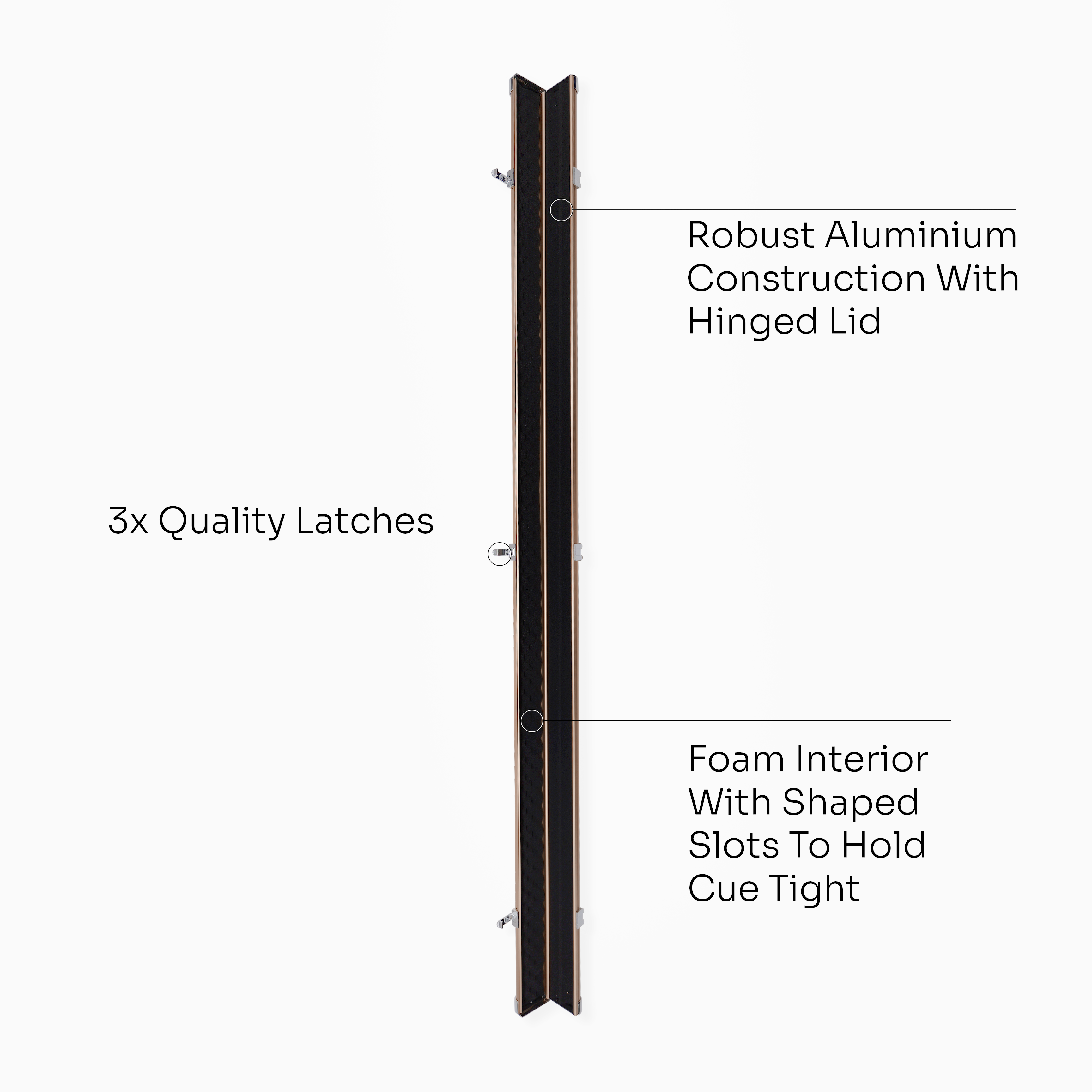 Baize Master Satin Line 3/4 cue case