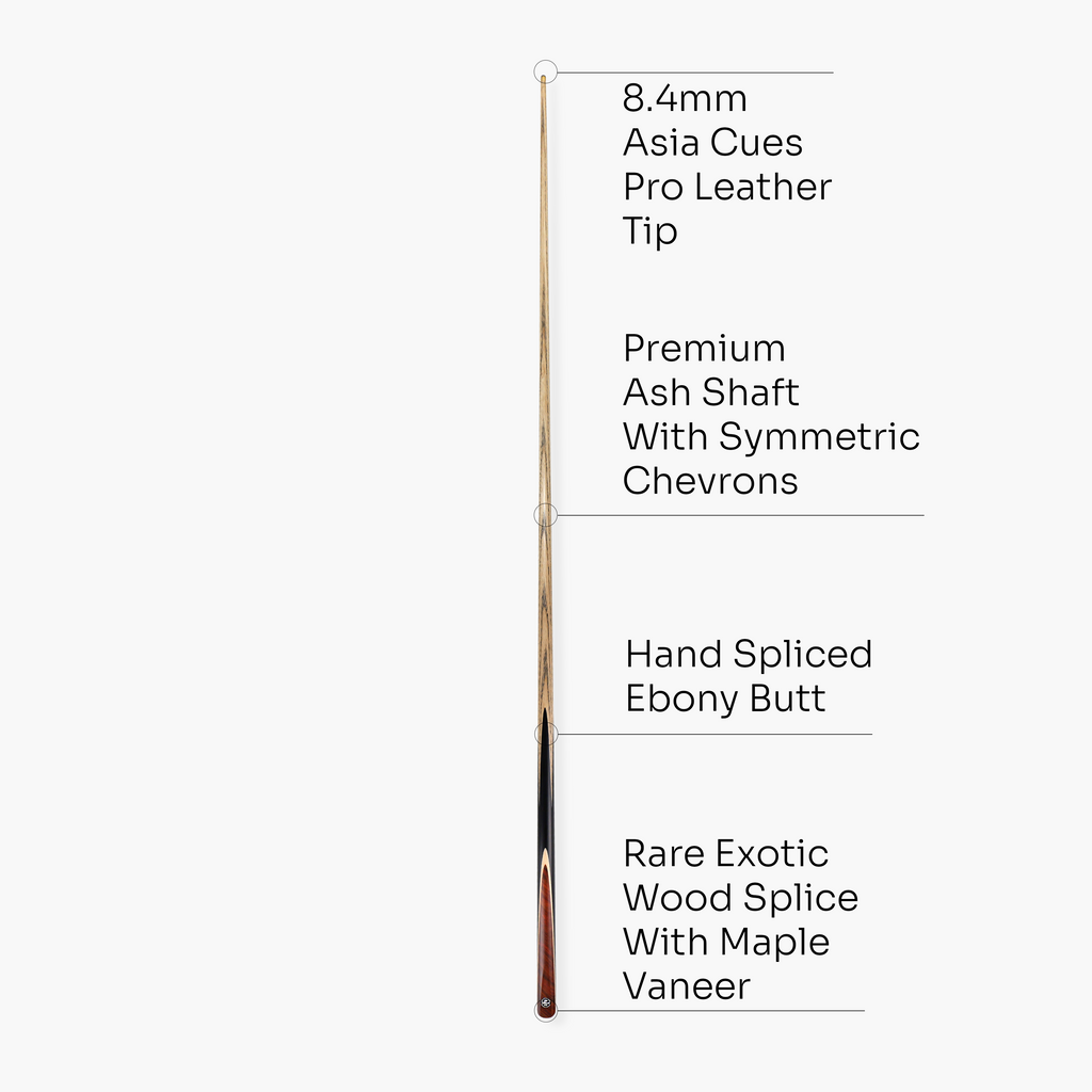 Baize Master Ultimate #008 57-inch pool cue - 8.3mm tip