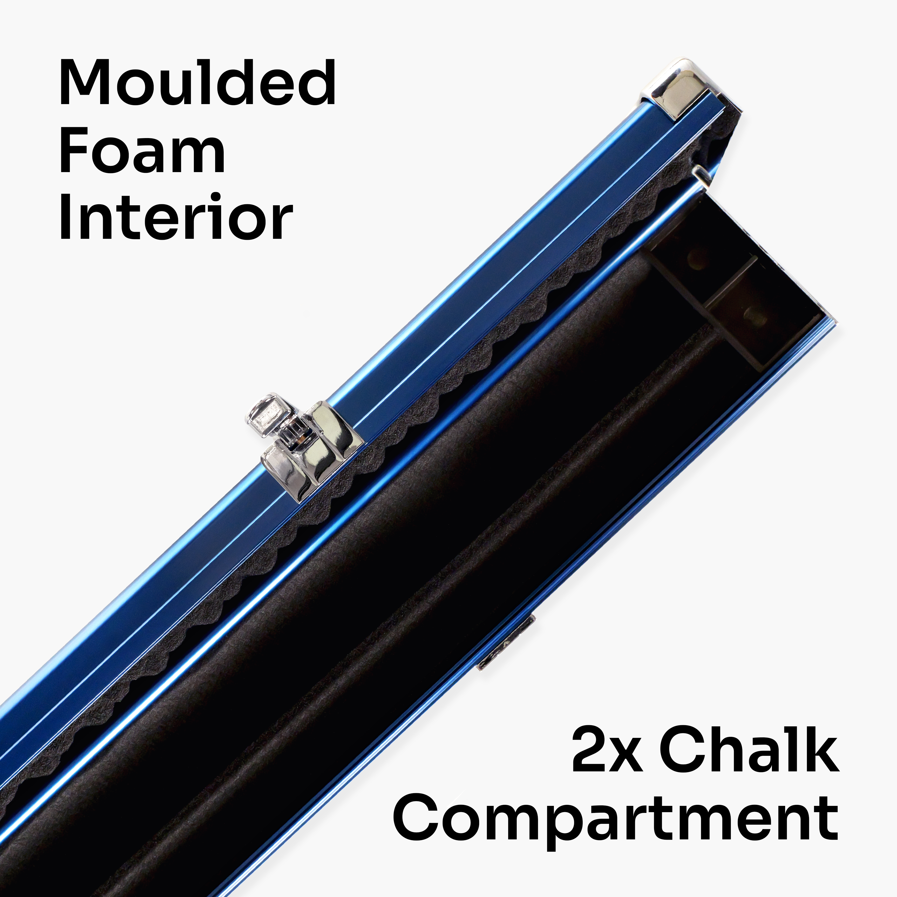 Baize Master Pro Line blue 3/4 cue case