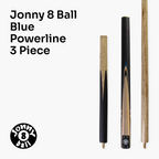 Jonny 8 Ball adjustable 57-inch 3-piece cue