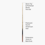 Baize Master Black Label 57-inch pool cue