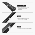 Baize Master Summit 2-slot one-piece cue case