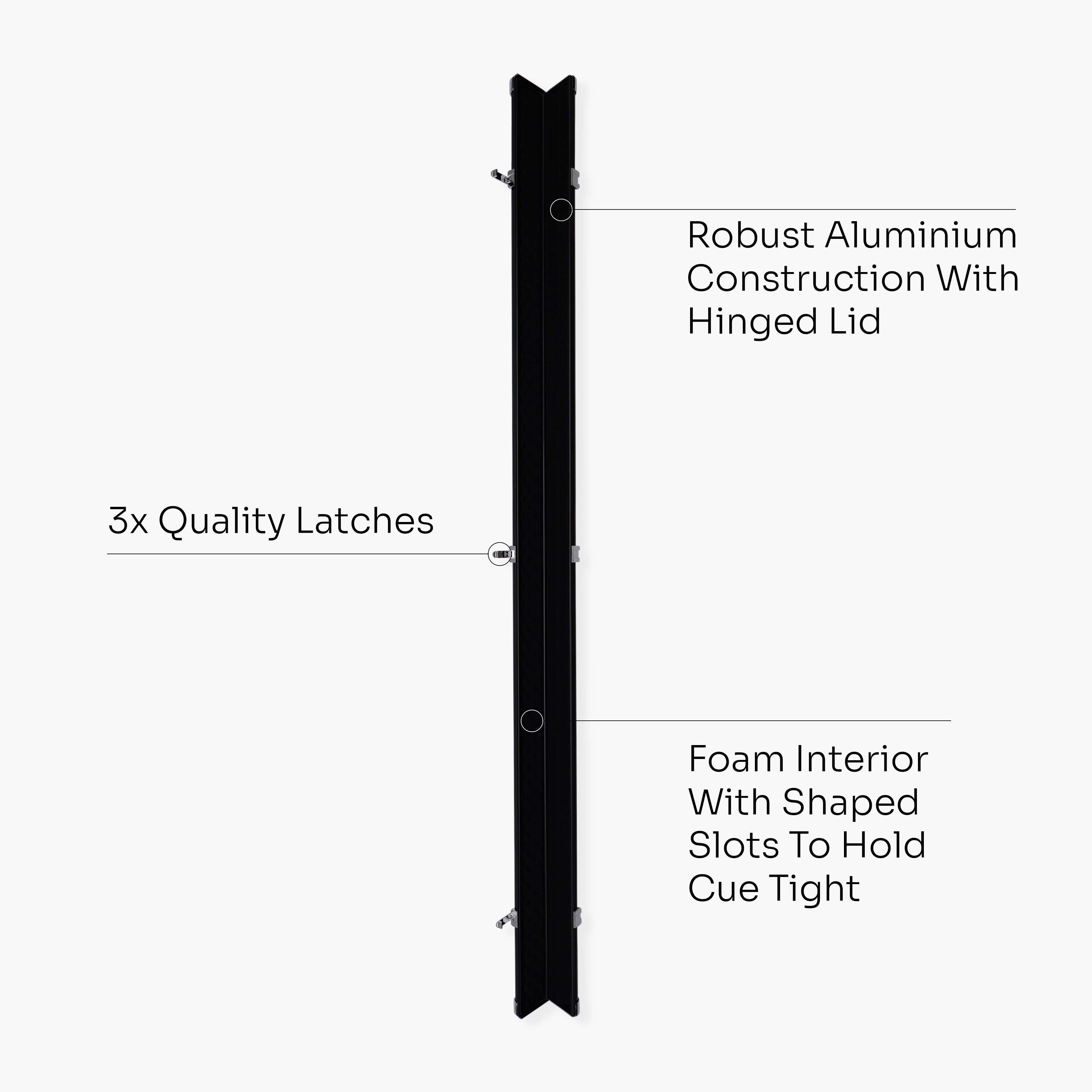Baize Master Satin Line 3/4 cue case