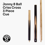 Jonny 8 Ball adjustable 57-inch 3-piece cue and hard case