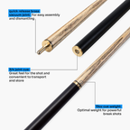 Baize Master Grey Crusher 57-inch pool break cue