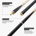 Baize Master Forest Marksman 3/4 pool cue