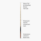 Baize Master Black Label 57-inch pool cue