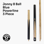 Jonny 8 Ball adjustable 57-inch 3-piece cue and hard case
