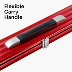 Baize Master Pro Line One Piece Aluminium Snooker Pool Cue Case - Holds Three 1 Piece Cues