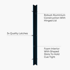 Baize Master Satin Line 3/4 cue case