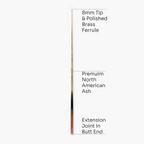 Baize Master Black Label 57-inch pool cue