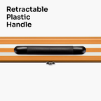Silver Stripe Pro Aluminium Premium 3/4 Snooker and Pool Cue Case - Holds 1 x 3/4 Joint Cue + Extensions