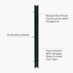 Baize Master Satin Line 3/4 cue case