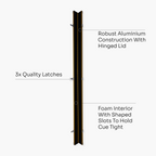 Baize Master Satin Line 3/4 cue case