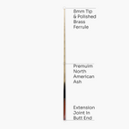 Baize Master Black Label 57-inch pool cue