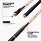 Baize Master Platinum Majestique 58-inch cue - 9.5mm tip