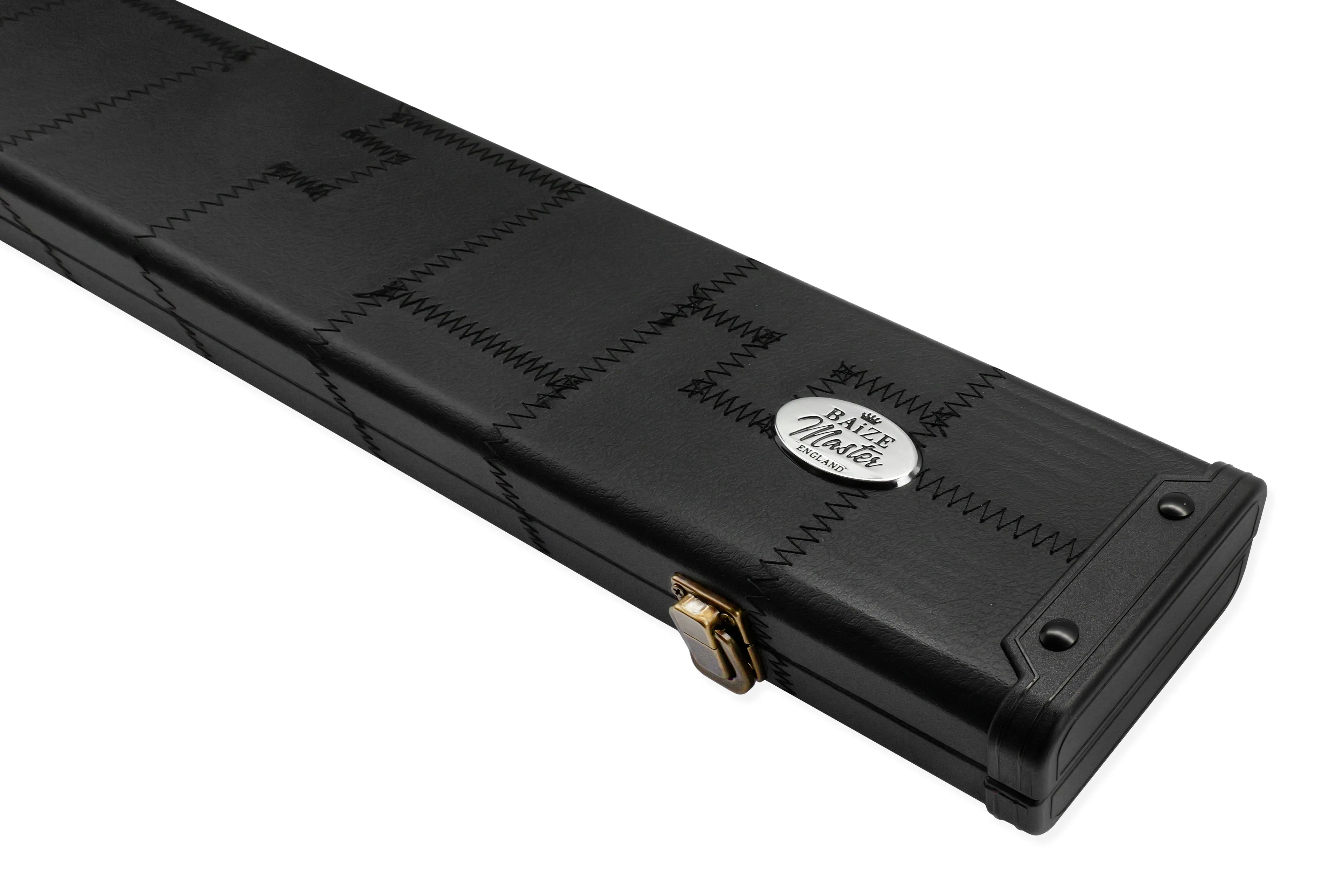 Baize Master wide 1-piece patch cue case - 3 cues Cue + Case