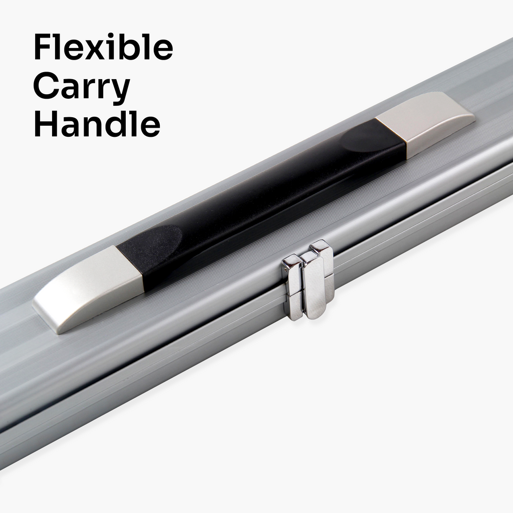 Baize Master Pro Line grey 3/4 cue case