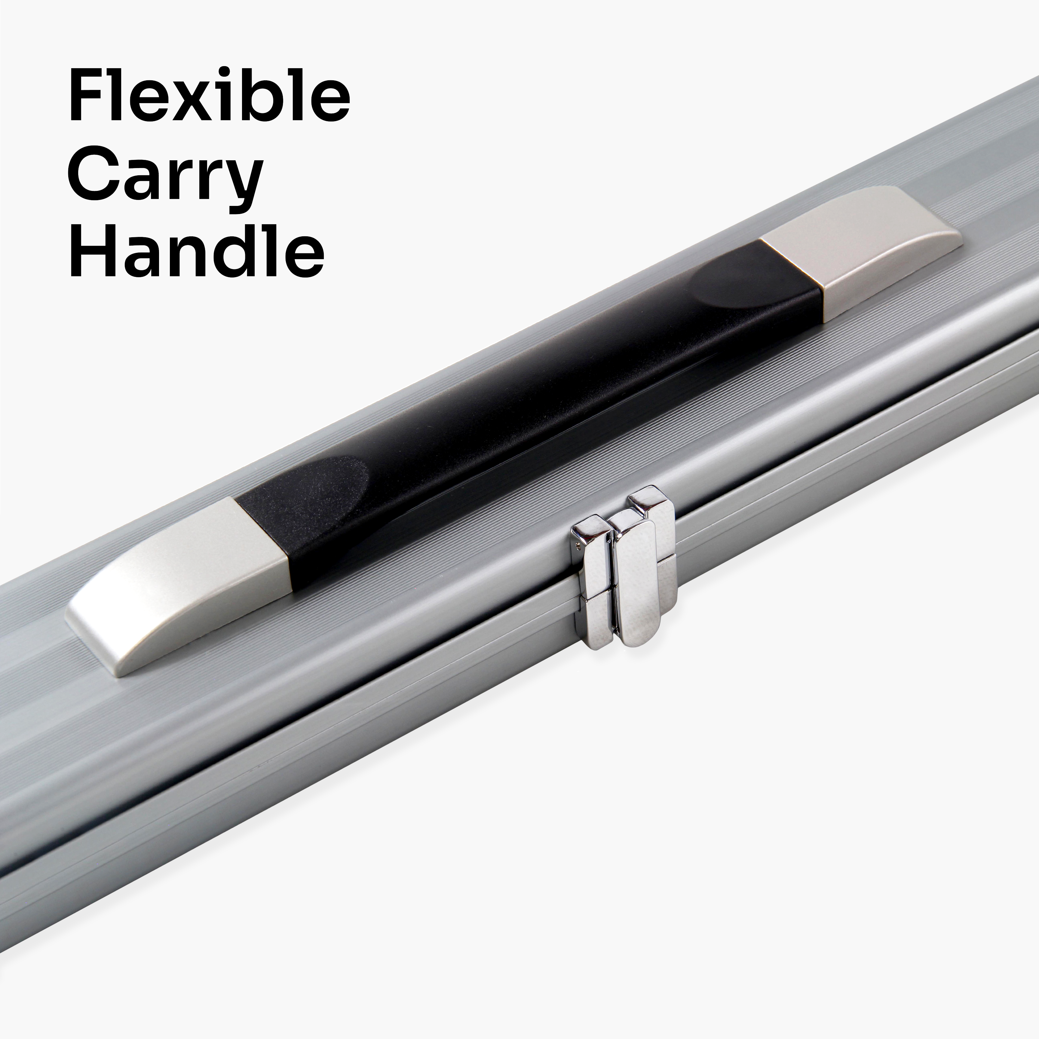 Baize Master Pro Line grey 3/4 cue case