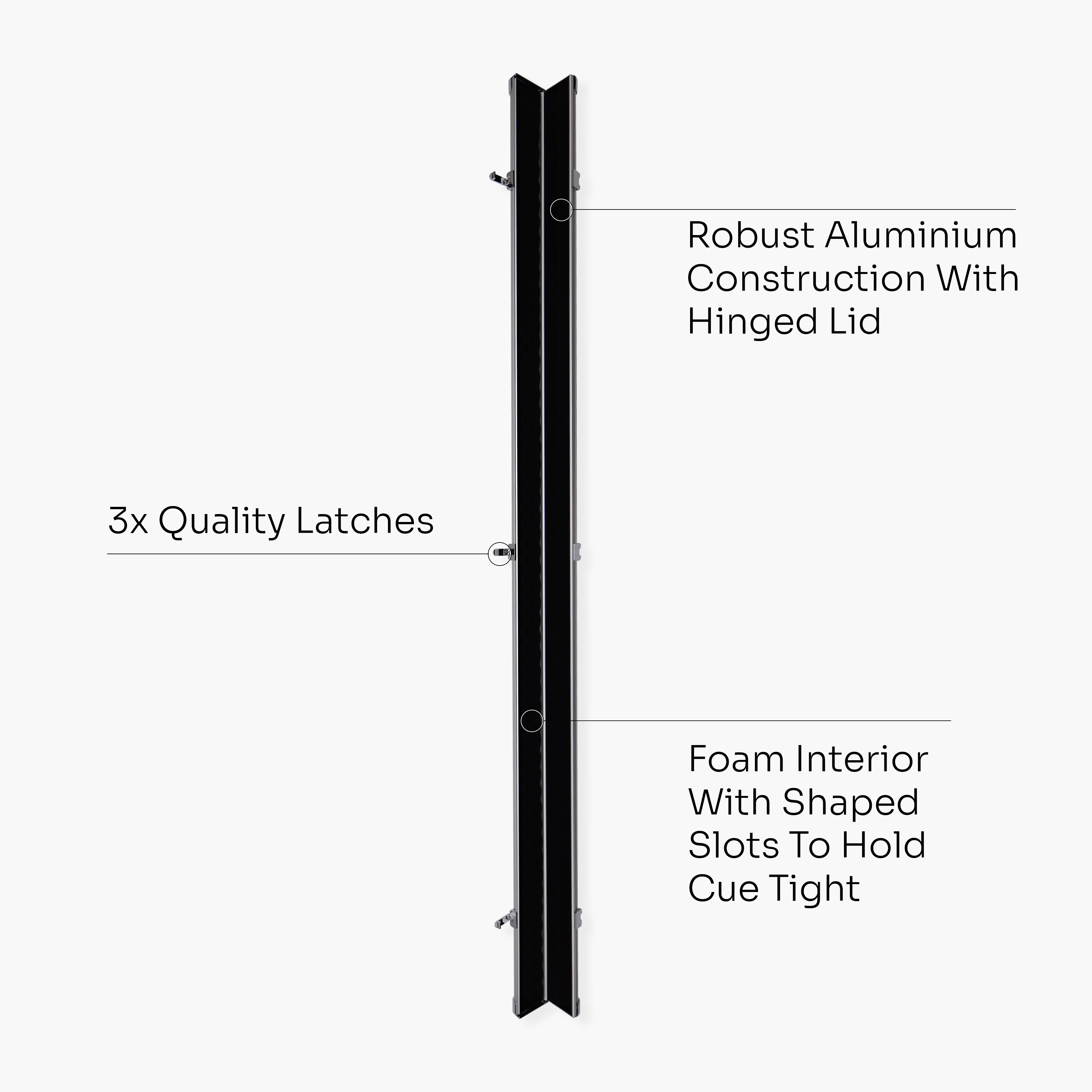 Baize Master Satin Line 3/4 cue case