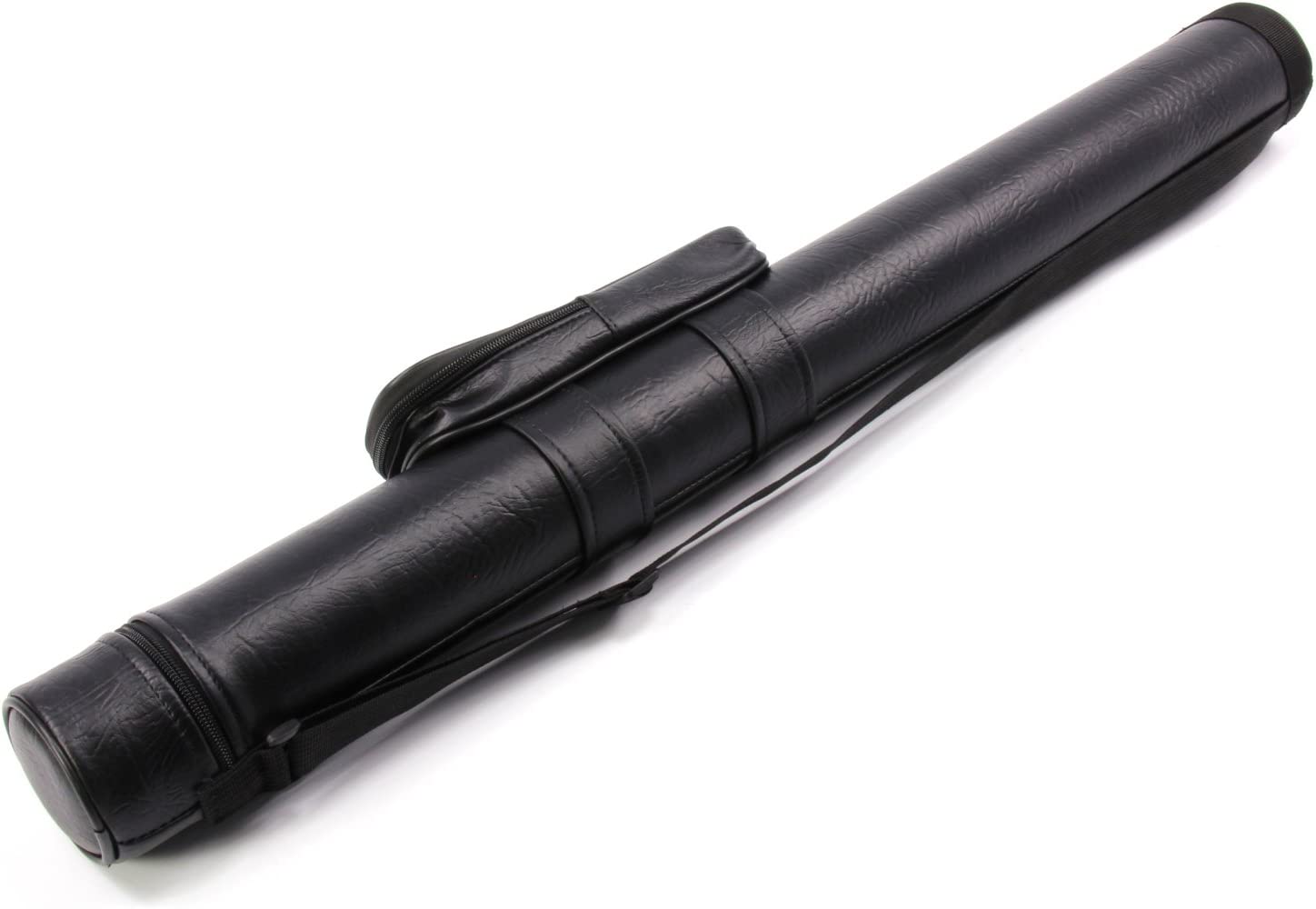 Black 5-piece centre-joint cue tube case